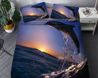 Dolphin Bedding Etsy