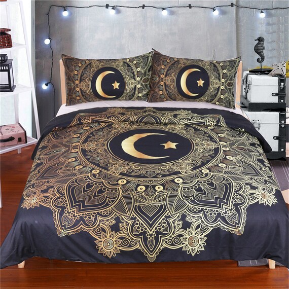 High Quality Microfiber 3d Printed Duvet Cover Set With Etsy