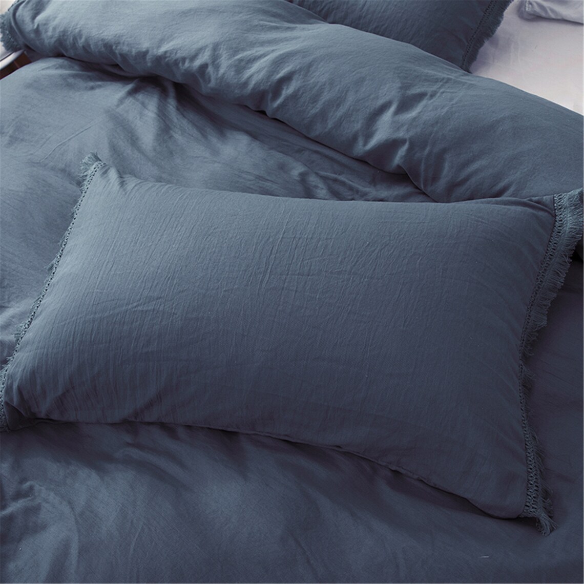 Duvet Cover Set Decorative Tassels Bedding Sets Romantic Etsy