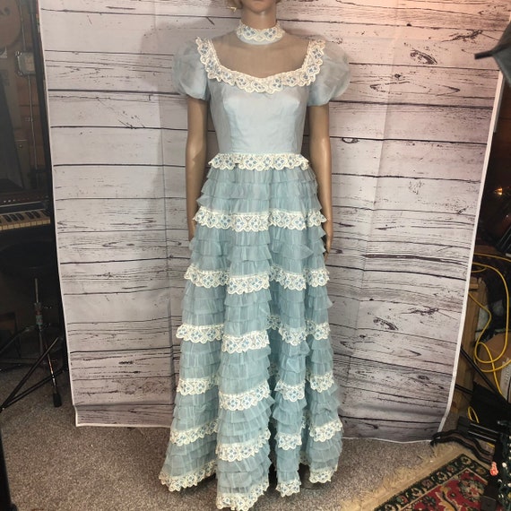 Vintage 1960's Prom Dress- Nadine- Cupcake -Tulle