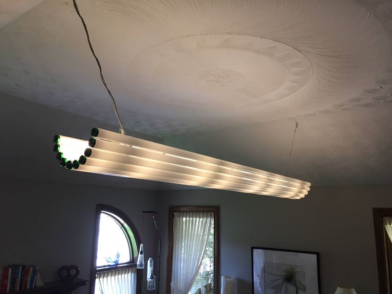 8 Foot Retro Inspired High Power Led Ceiling Light Fixture