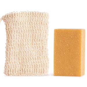 All-In-One Soap Scrap Bag and Washcloth - Soap Saver Bag