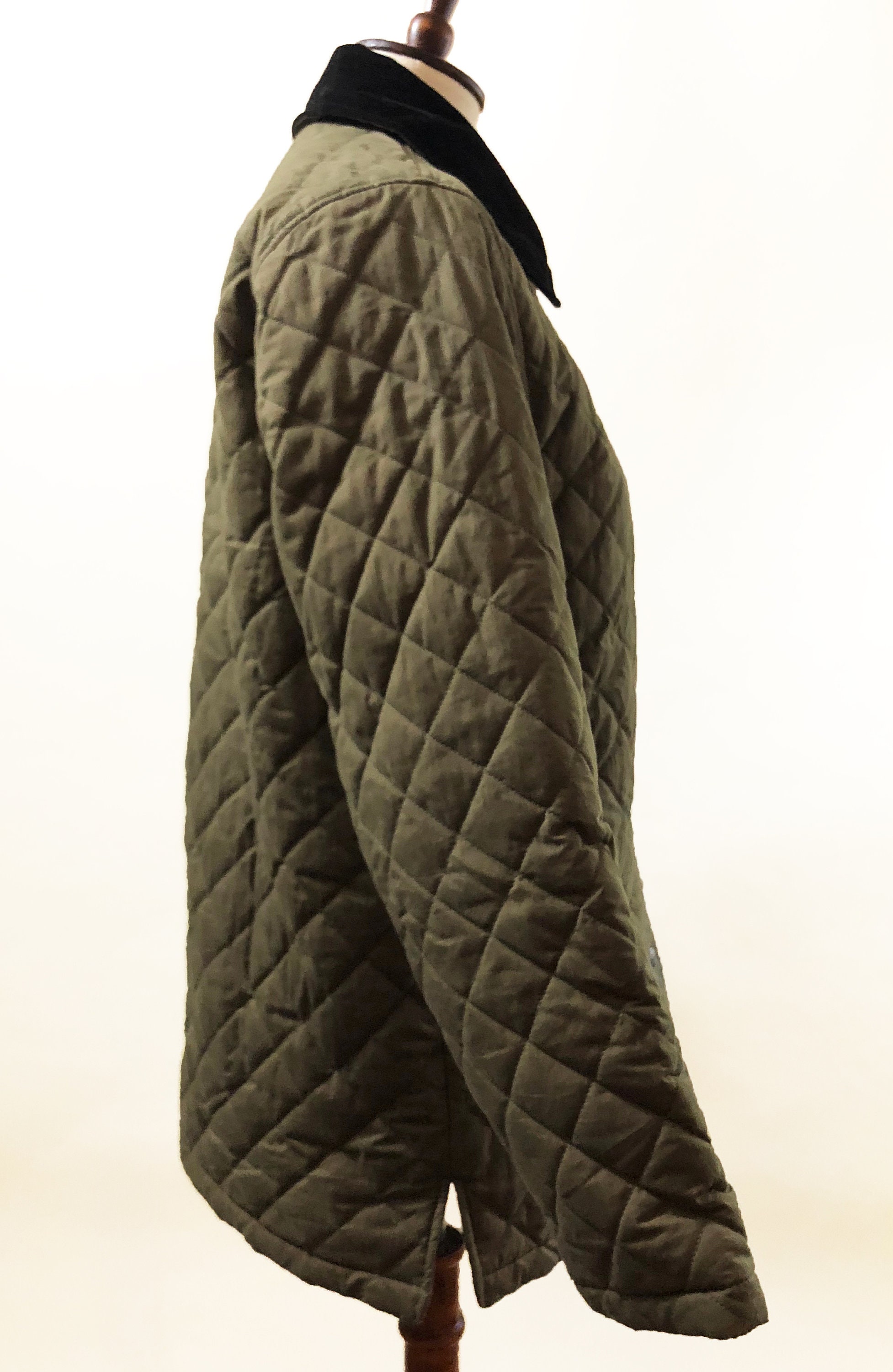 ll bean army green jacket