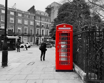 London Phonebox - 8 x 6 Print