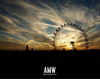 London Skyline - 8 x 6 Print