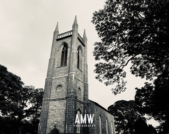 Drumcliffe Parish Church - 8 x 6 Black and White Print
