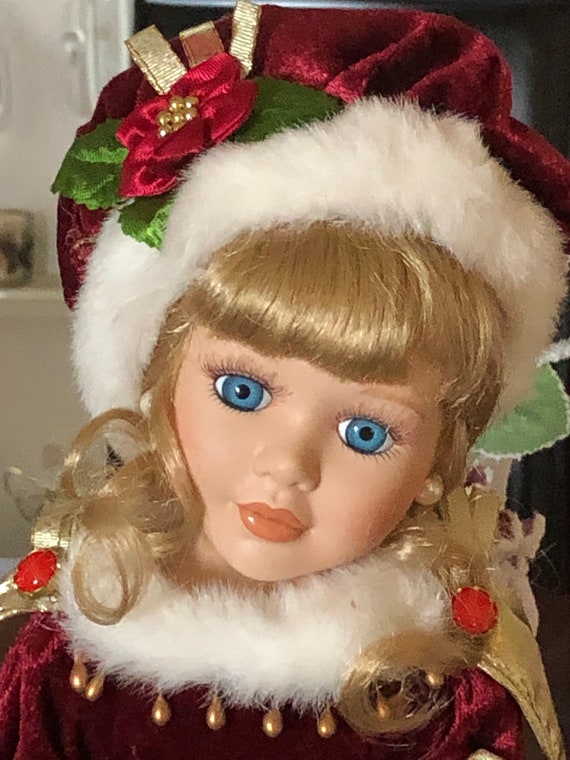 heritage signature collection christmas doll
