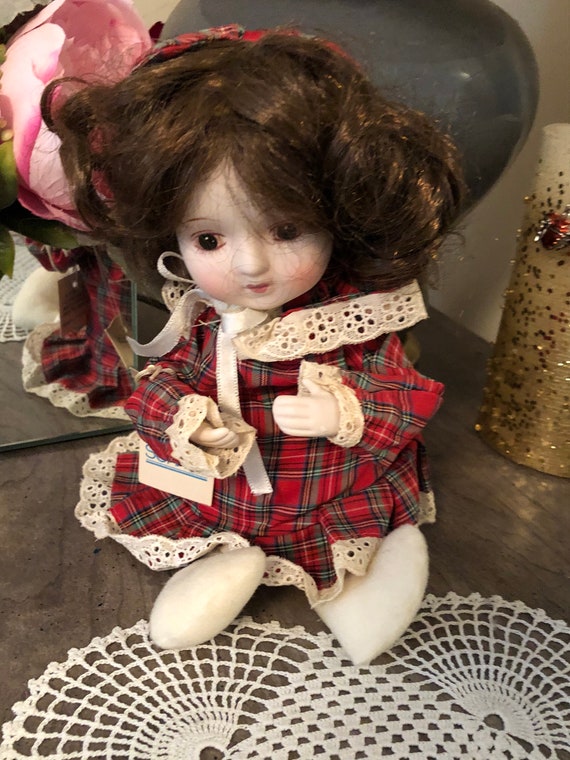 schmid musical collectibles porcelain doll