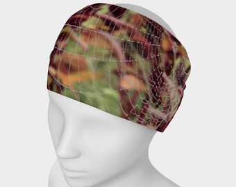 Spiderweb Moisture-Wicking Headband: Versatile Bandana, Face Warmer