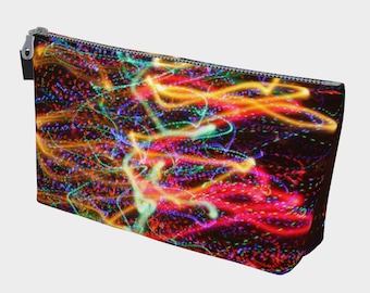 Christmas Lights Makeup Bag