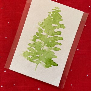 Cartes postales de Noel à l'aquarelle