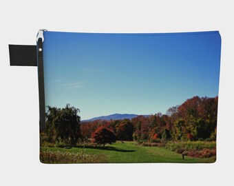 Monadnock Foliage Zipper Pouch