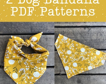 tie on pet bandana Fireside dog bandana