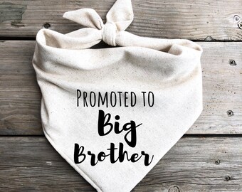 promoted to big brother dog shirt