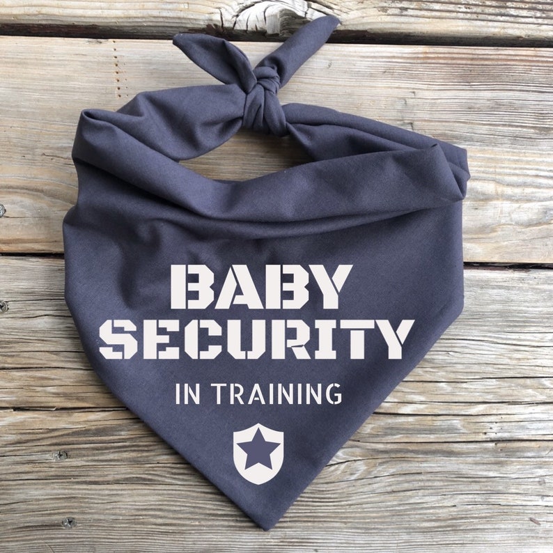 Dog pregnancy announcement dog bandana gender reveal party Etsy