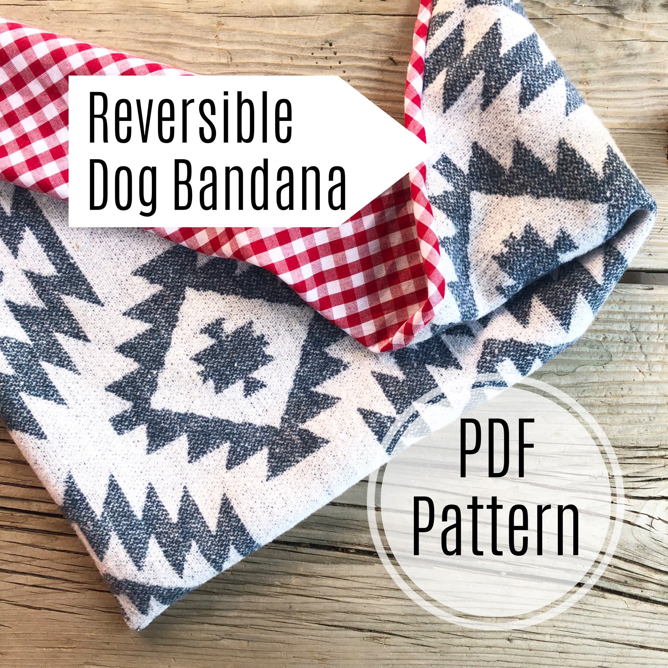 dog-bandana-with-matching-scrunchie-bowtie-pattern-pdf-sewing-etsy-dog-bandana-pattern-dog