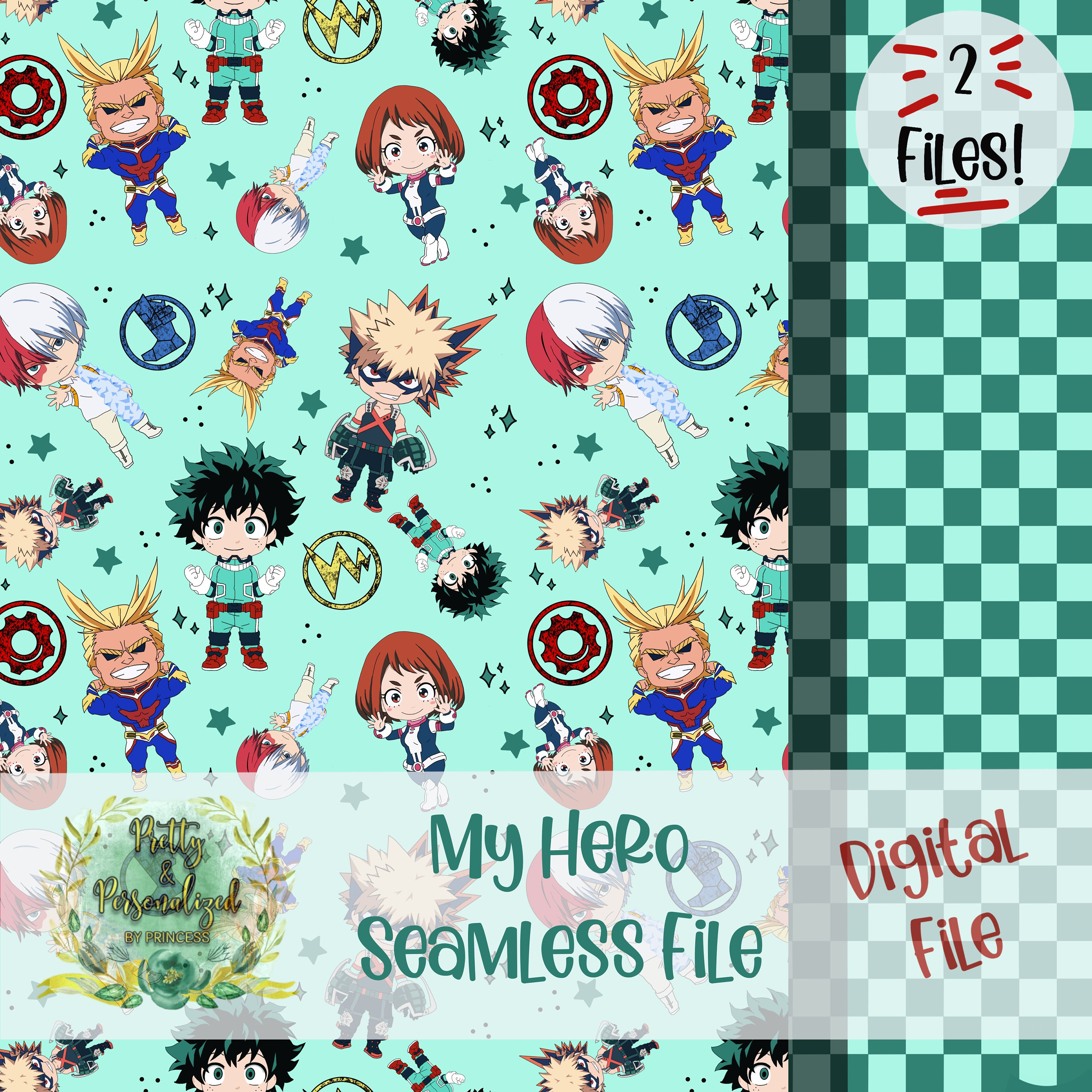 My Hero Fabric Etsy UK