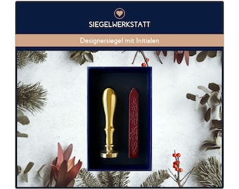 Set de regalo de Navidad sello con motivo navideño