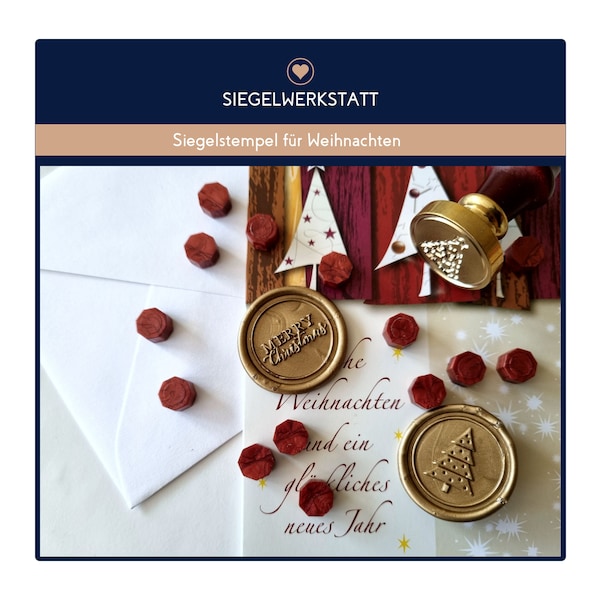 Siegel Weihnachten - Siegelstempel Motiv