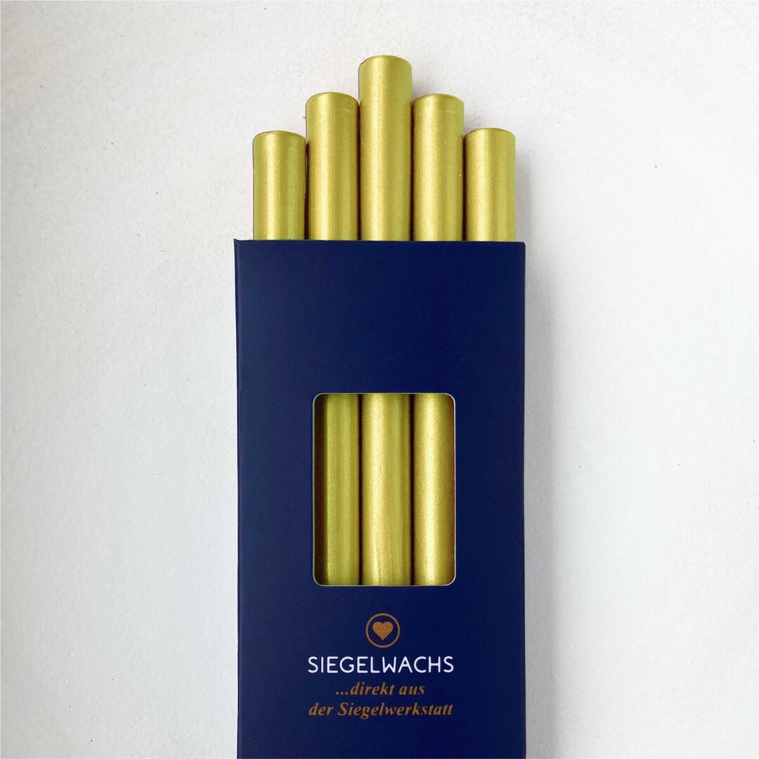 5 Stück Siegelwachs Stangen 11mm - Olive Grünes Wachs Für Siegelwachs Pistole