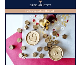 Siegel Hochzeit Herz