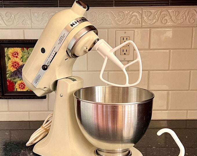 Restored Vintage 1980s Hobart Era Kitchenaid Electric K45SS Solid State