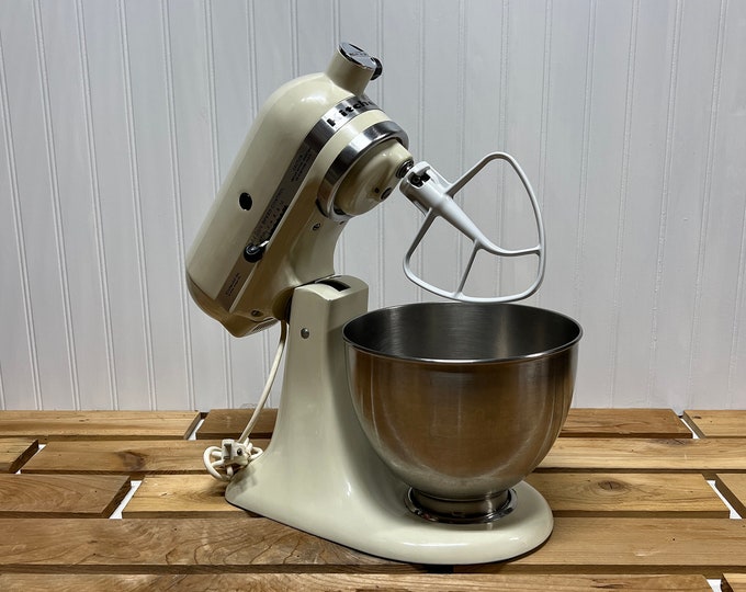 Restored Vintage 1980s Kitchenaid Electric K45SS Solid State Tilt Head
