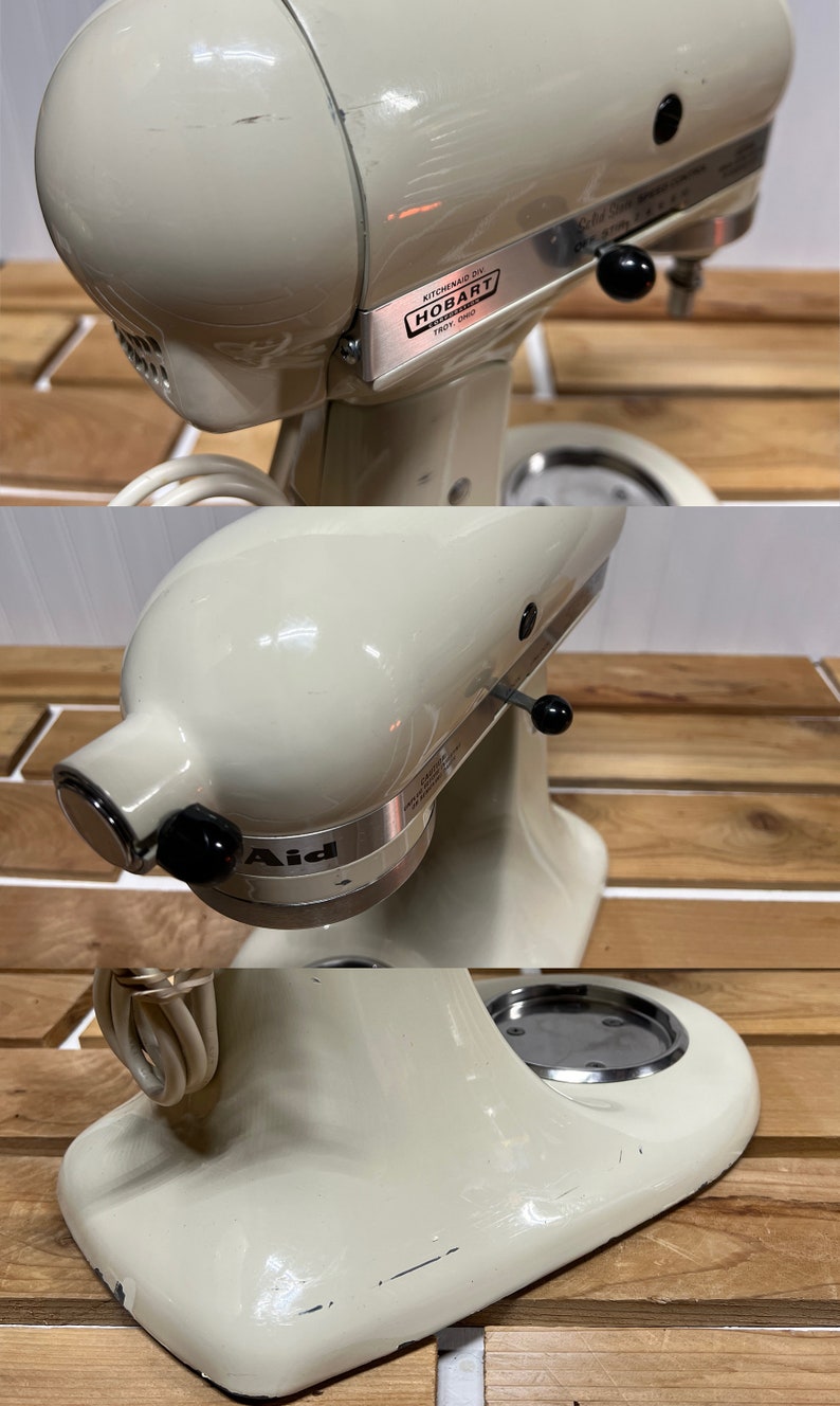 Restored Vintage 1980s Hobart Era Kitchenaid Electric K45SS Solid State