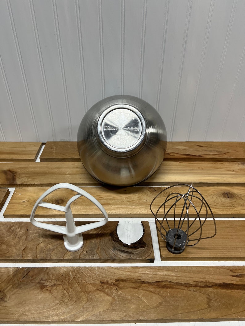 Restored Vintage 1980s Hobart Era Kitchenaid Electric K45SS Solid State