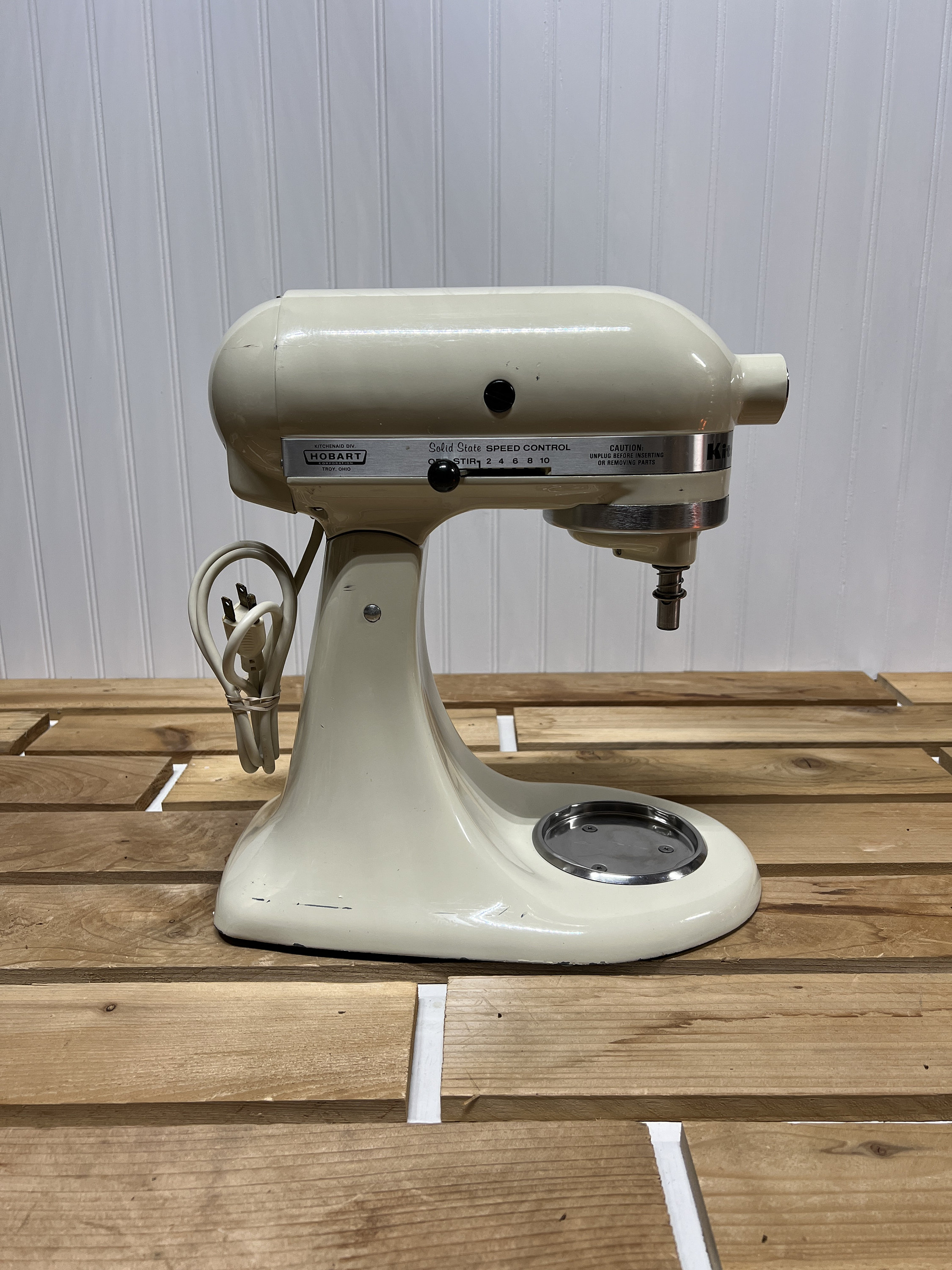 Restored Vintage 1980s Hobart Era Kitchenaid Electric K45SS Solid State