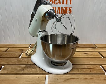 Restored Vintage 1980s Hobart Era Kitchenaid Electric K45SS Restored Vintage 1980s Hobart Era Kitchenaid Electric K45SS