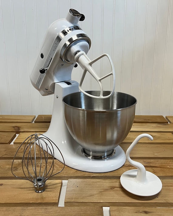 Restored Vintage White 1980s Kitchenaid Stand Mixer W/ Etsy