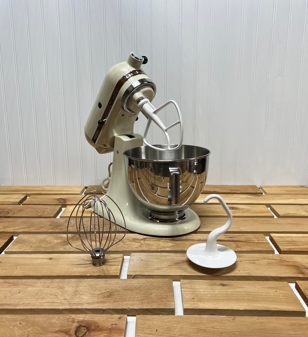Restored Rare Vintage 1970s Hobart Era Kitchenaid K45SS Tilt Stand