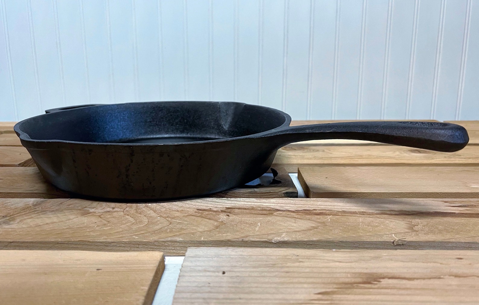 Vintage 12 Inch Emeril Cast Iron Skillet Frying Pan With 2 Etsy