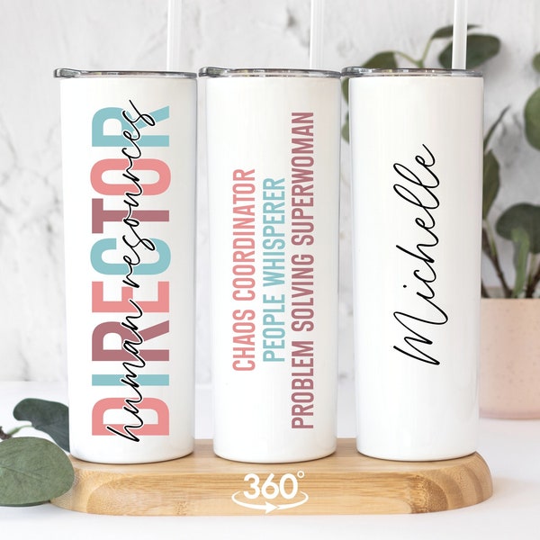 HR Director Gifts, HR Tumbler Cup, HR Mug, Human Resources Gift, Human Resources Tumbler, Hr Team Appreciation Gifts, Boss Gift for Women