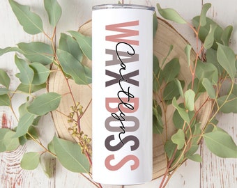 Wax Boss Tumbler Esthetician Gifts, Estheticians Waxer Gifts, Esthetician Business Owner Gift, Esthetician Graduation Gift, Beautician Gift