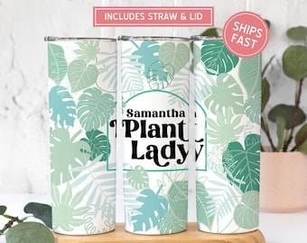 Plant Lover Tumbler Crazy Plant Lady Mug, Plant Mom Gifts, Plant Lady Gifts, In My Plant Lady Era Farmer Travel Mug, Gardener Botanical Gift