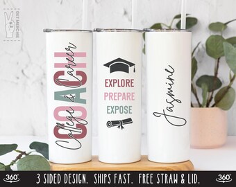Career Coach Tumbler Cup, Academic Coach Tumbler, Academic Advisor Gift, College Coach Gift, School Career Counselor, Life Coach Cup