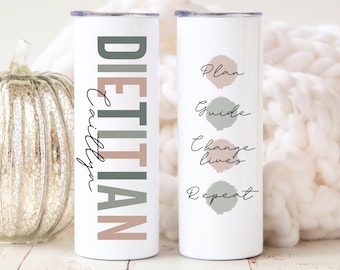 Dietitian Tumbler Cup, Registered Dietitian Gifts, RD Gift, RDN Gift, Appreciation Gifts for RD Day Gifts, Rd to Be Rd Mug, Future Grad Gift