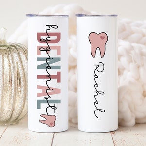 RDH Tumbler or RDA Tumbler, RDH Gifts or Rda Gift, Dental Assistant Gifts, Rdh Graduation Dental Student Gift, Hygienist Dental Hygiene Gift