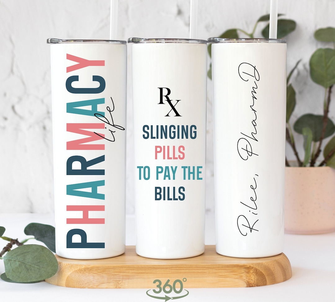 Pharmacy Squad Pharmacy Gift, Pharmacist Tumbler, Custom Pharmacy Tech