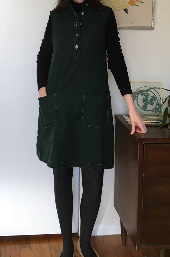 Vintage Green Youth Guild Dress