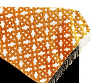 Schema per coperta all'uncinetto con mosaico orientale (download digitale)