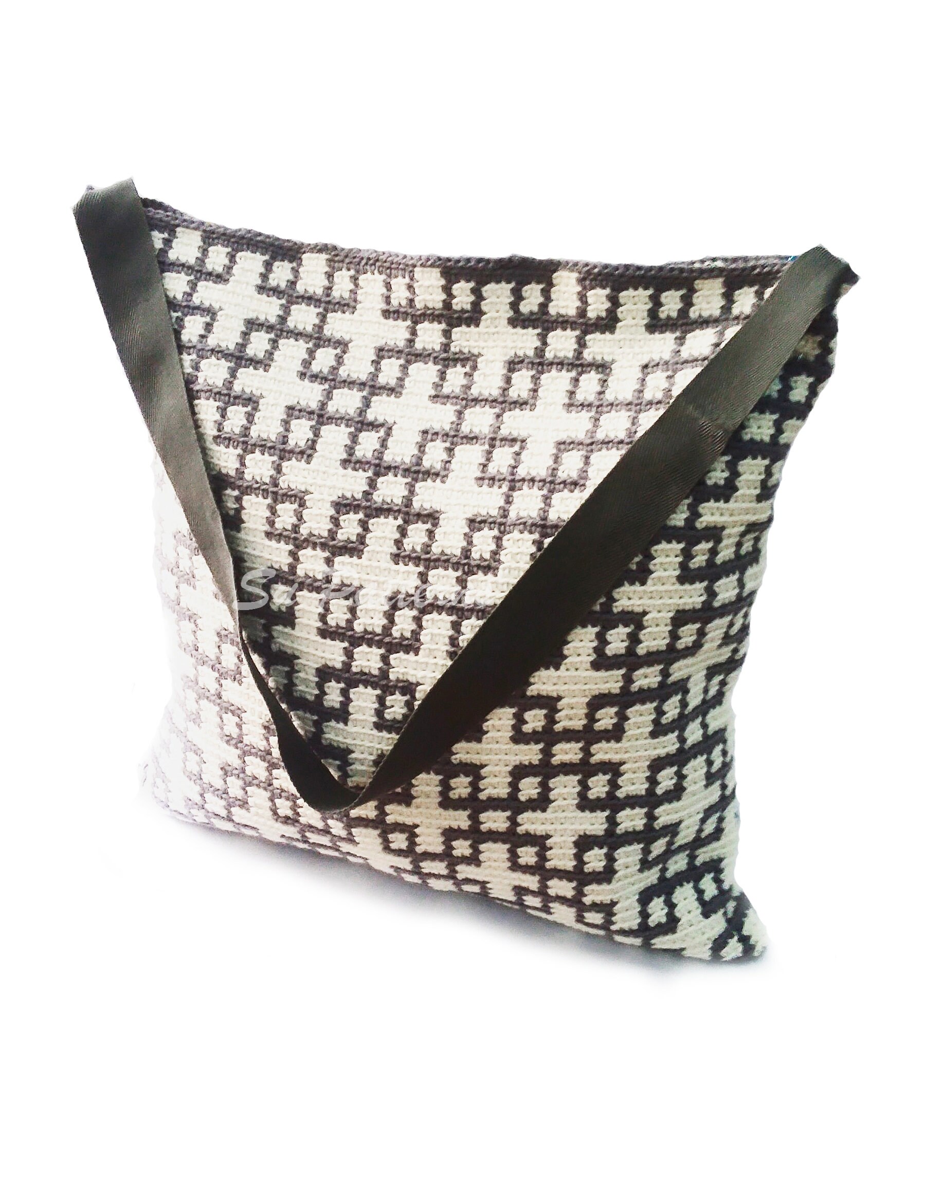PDF Crochet Bag Pattern Tapestry Crochet Bag Pattern Crochet Etsy