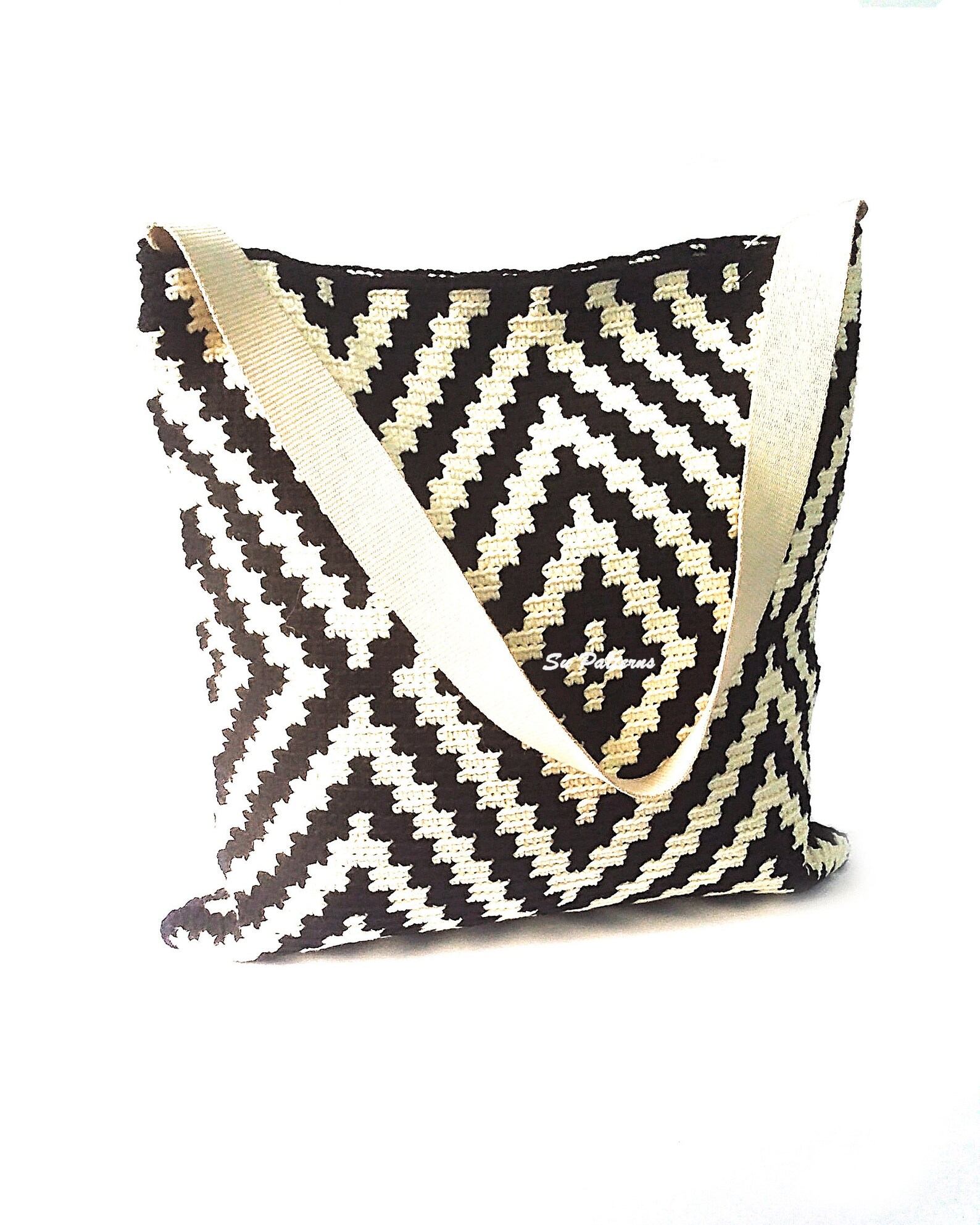 PDF Tapestry Crochet Bag Pattern Crochet Bag Pattern Modern Etsy