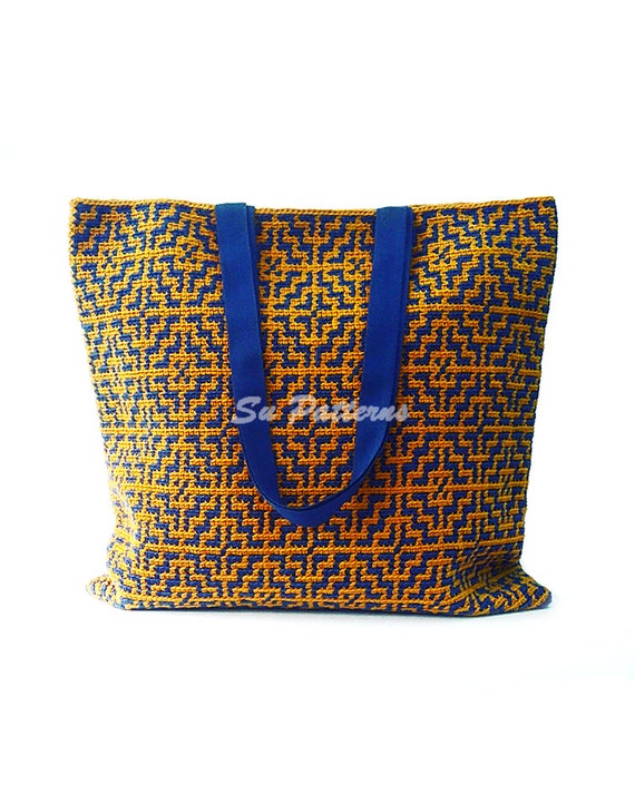 tapestry crochet bag pattern