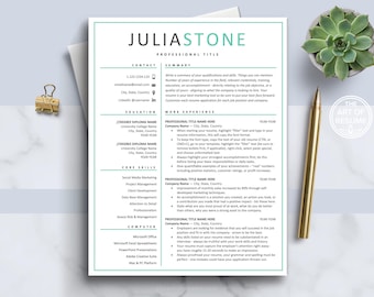 Simple Resume Templates, Modern Resume, Minimalist Resume, Moderner Lebenslauf, Plantilla del Curriculum Vitae, Creative Resume, CV Template