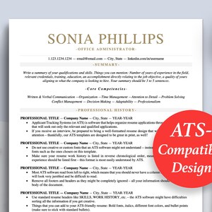 The Art of Resume Templates | ATS Resume CV Template Maker 3, Cover Letter, Reference Page, Mac, PC, A4 Paper, US size, Microsoft Word. Apple Pages, Google Docs, Chromebook