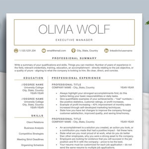 Resume CV Templates Design Google Docs, Word & Mac Pages | 1 2 3 Page Professional Resume Designs, Cover Letter | Modern Curriculum Vitae