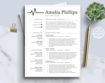 Nurse Resume Templates, Free Cover Letter, RN Nurse Resume Word, Mac Pages, Doctor Resume, Medical Student, Medical Graduate, Nursing Grad